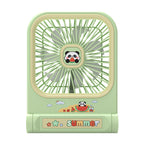 Portable Mini Fan Panda Design Lightweight Compact Personal Cooling Fan