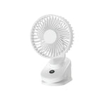 Portable Table Fan Battery Operated Adjustable Tilt Quiet Cooling Fan for Home and Office
