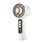 Handheld Air Purifier Fan Portable Rechargeable Cooling Fan with Temperature Display and Quiet Operation