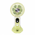 Harrow Portable Battery Fan Ladies Compact Lightweight Adjustable Speeds for Outdoor Use