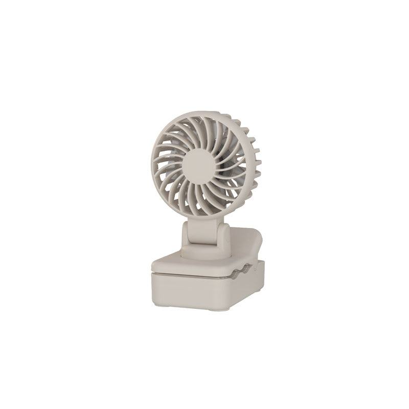 Portable Mini Clip Fan USB Rechargeable Quiet Compact Personal Cooling Fan