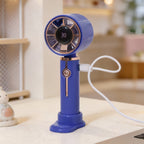 Women's Portable USB Handheld Fan with Variable Speed Control Compact Lightweight Quiet Operation