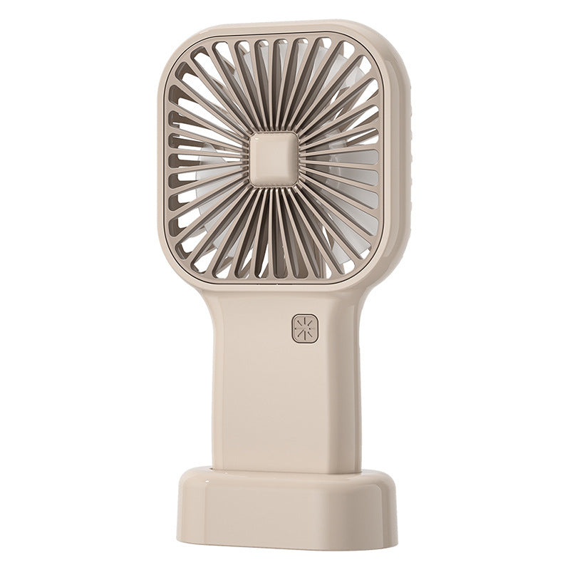 Harrow Portable Handheld Cooling Fan USB Rechargeable Ergonomic Design Lightweight Compact