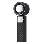 Portable Smart Handheld Fan with LED Temperature Display Rechargeable Quiet Operation
