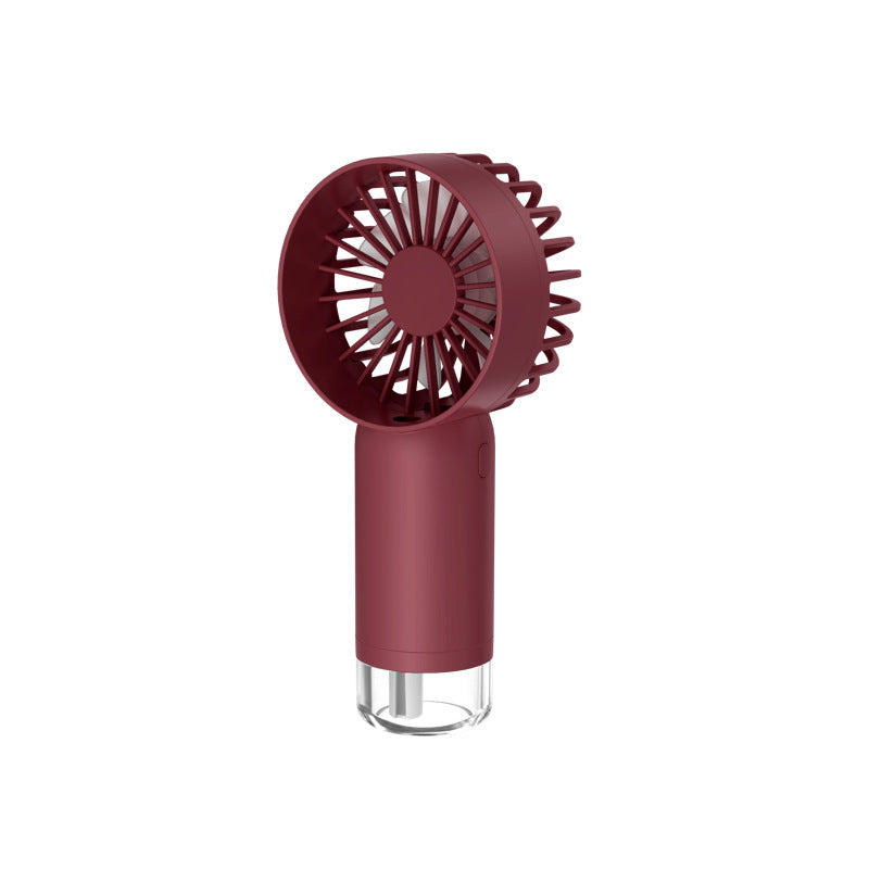 Harrow Portable Mini Fan Rechargeable Battery Cordless 3-Speed Quiet Operation Unisex
