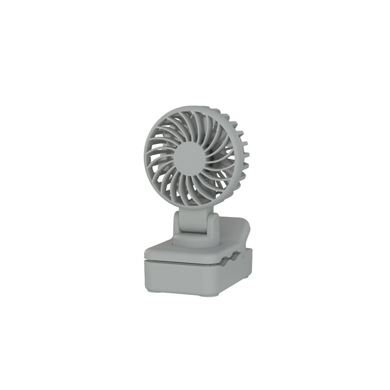 Unisex Mini Table Fan USB Powered Compact Portable Quiet Desk Fan for Home Office Travel