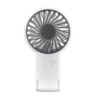 Portable Fan Cute Frog Design Rechargeable Battery Lightweight Adjustable Speed