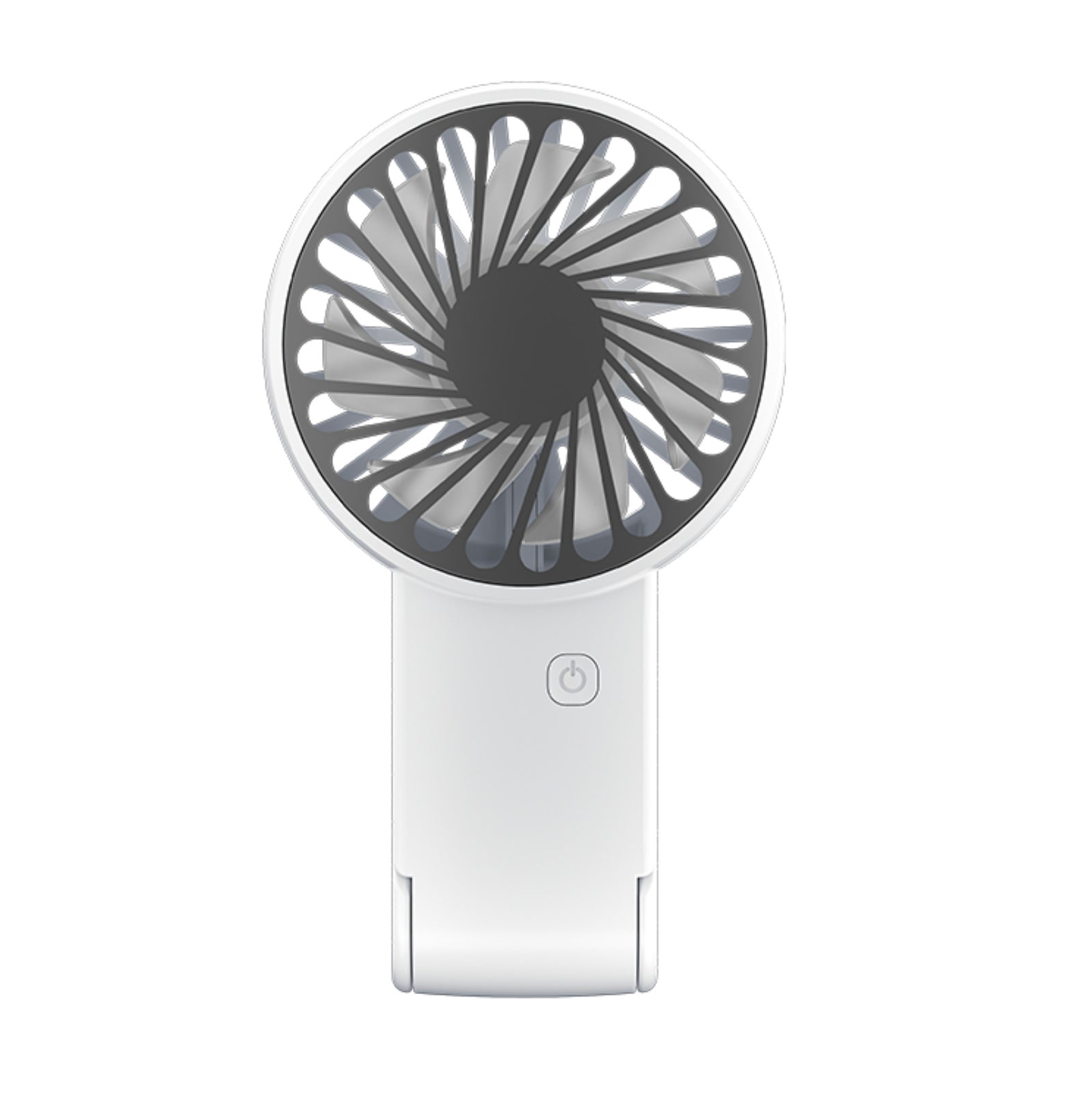 Portable Fan Cute Frog Design Rechargeable Battery Lightweight Adjustable Speed