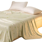 Bowlift Women Satin Bedspread Soft Elegant Bedroom Coverlet