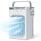 Harrow Portable Air Cooler Compact Lightweight with Water Tank and Multiple Speeds Unisex