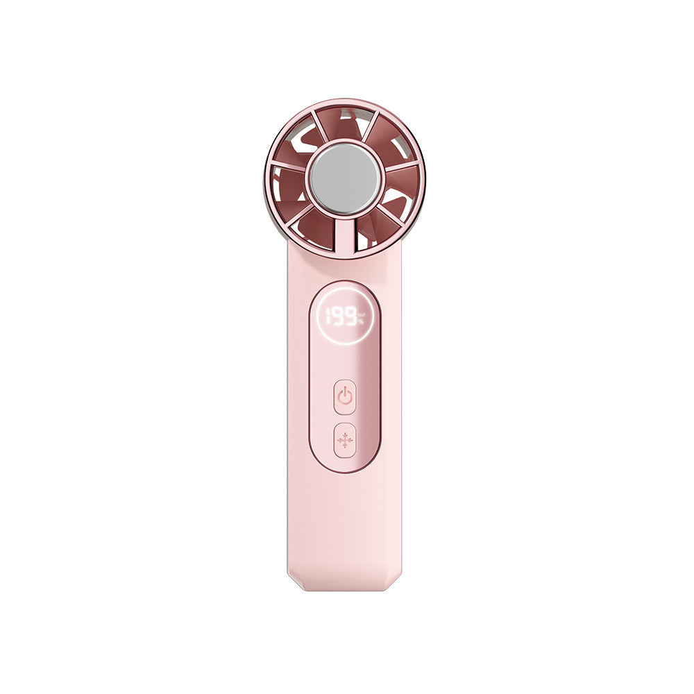 Battery-Operated Portable Cooling Fan High-Capacity Quiet Operation Compact Design