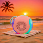 Harrow Portable Bluetooth Speaker with LED Light Effects Wireless Compact