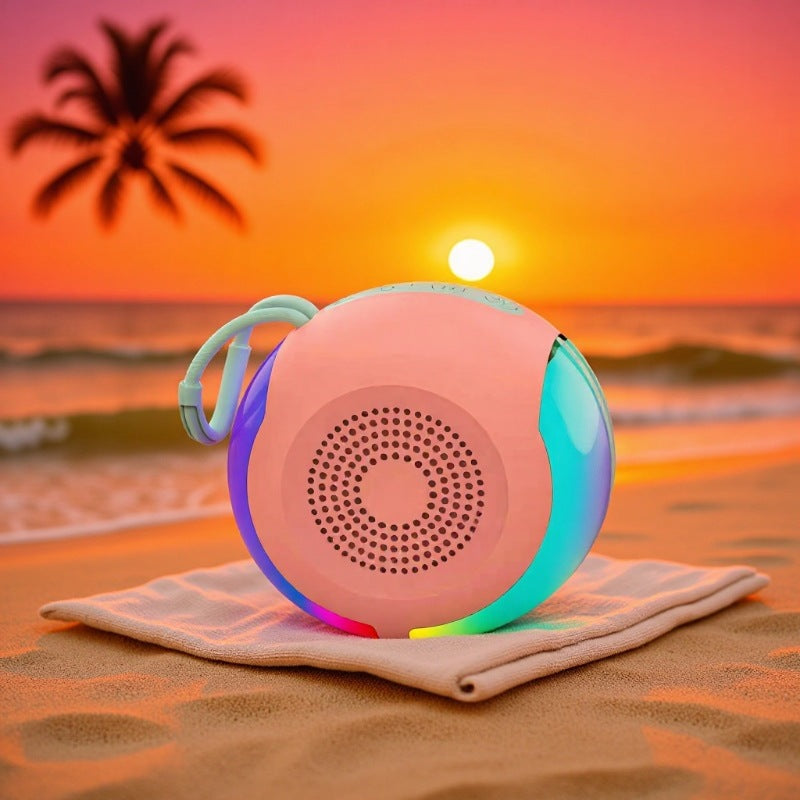Harrow Portable Bluetooth Speaker with LED Light Effects Wireless Compact
