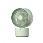 Desk Bladeless Fan High Performance Quiet Adjustable Airflow Compact Portable Cooling