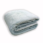 Brehn Women's Cozy Waffle Texture Blanket Soft Microfiber Throw for Living Room Bedroom