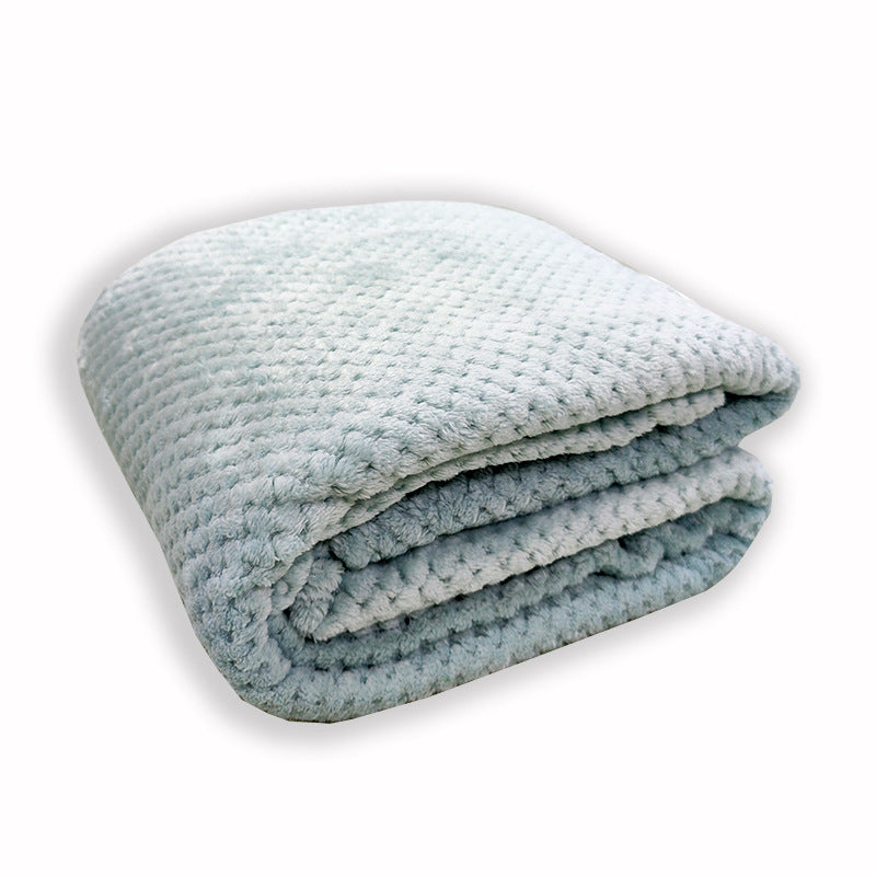 Brehn Women's Cozy Waffle Texture Blanket Soft Microfiber Throw for Living Room Bedroom