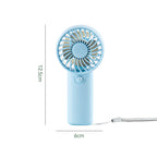 Portable Mini Fan Compact Cordless Personal Handheld Fan for Travel
