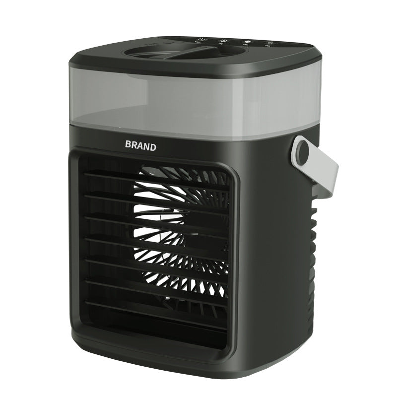 Portable Personal Cooling Fan with Built-In Water Mist Tank Compact Adjustable Speed