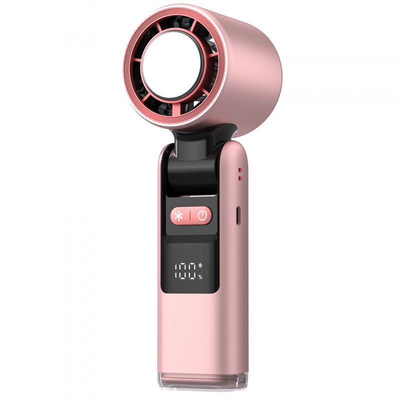 Harrow Portable Personal Fan Rechargeable Battery Adjustable Speed LED Display