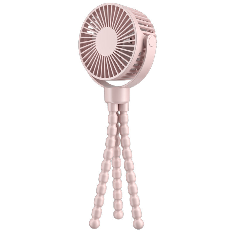 Portable Flexible Stand Fan for Women Lightweight Quiet Operation Adjustable Personal Cooling Fan