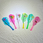 Ladies Colorful Folding Fan Lightweight Portable Durable Plastic Design