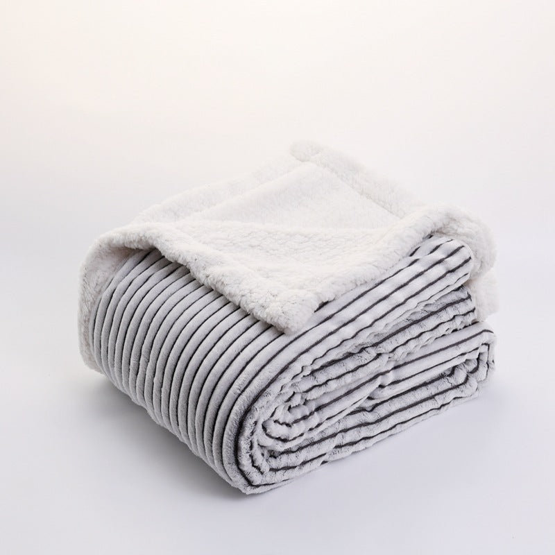 Brehn Women's Soft Velvety Cuddle Blanket Lightweight Warm Cozy Throw Blanket