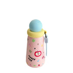 Women’s Water Bottle with Creative Lid Funny Design Leak-Proof Portable Durable