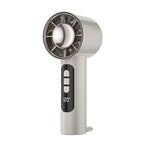 Handheld Air Purifier Fan Portable Rechargeable Cooling Fan with Temperature Display and Quiet Operation