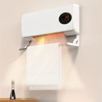 Portable Electric Space Heater with Digital Temperature Control and Safety Shut-Off Compact Design for Home or Office