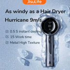 Rechargeable Cordless Hair Dryer Portable Handheld Digital Display Multi-Speed