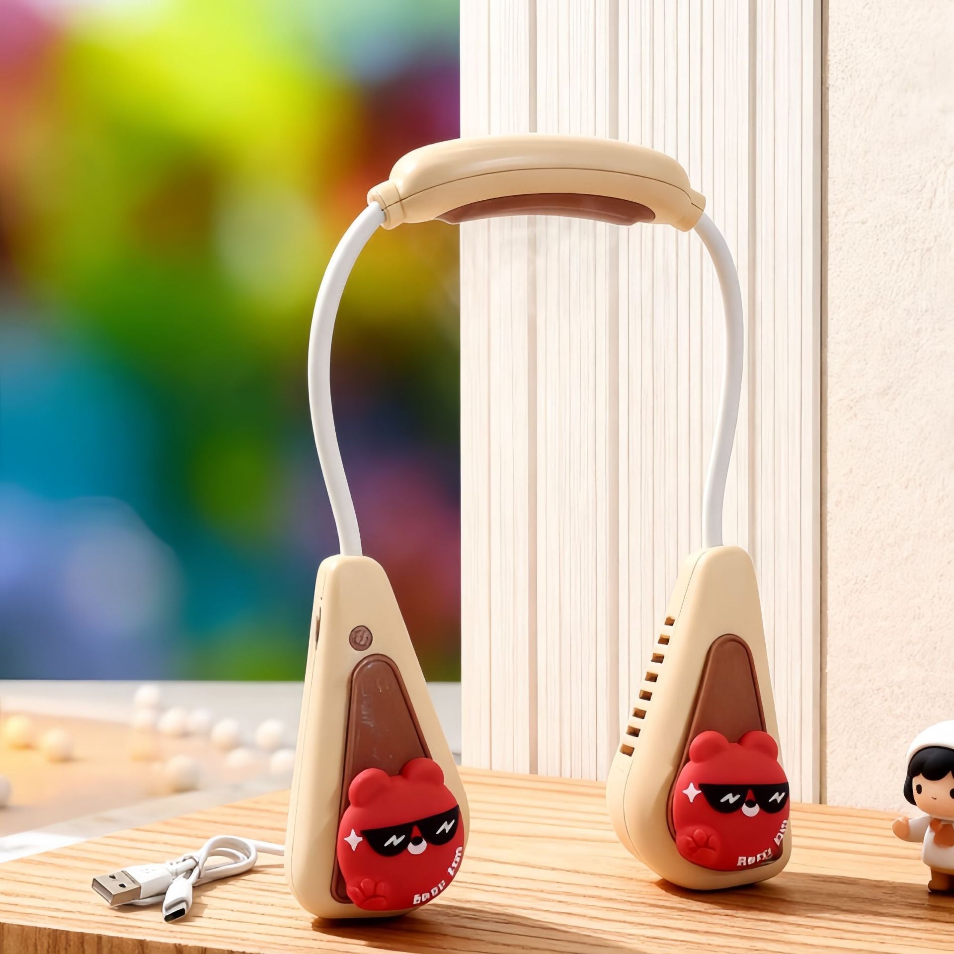 Portable Wireless Bluetooth Speaker with Built-In Microphone Unique Animal Design Compact Lightweight