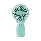 Portable Handheld Fan for Women USB Rechargeable Ergonomic Grip Compact Design