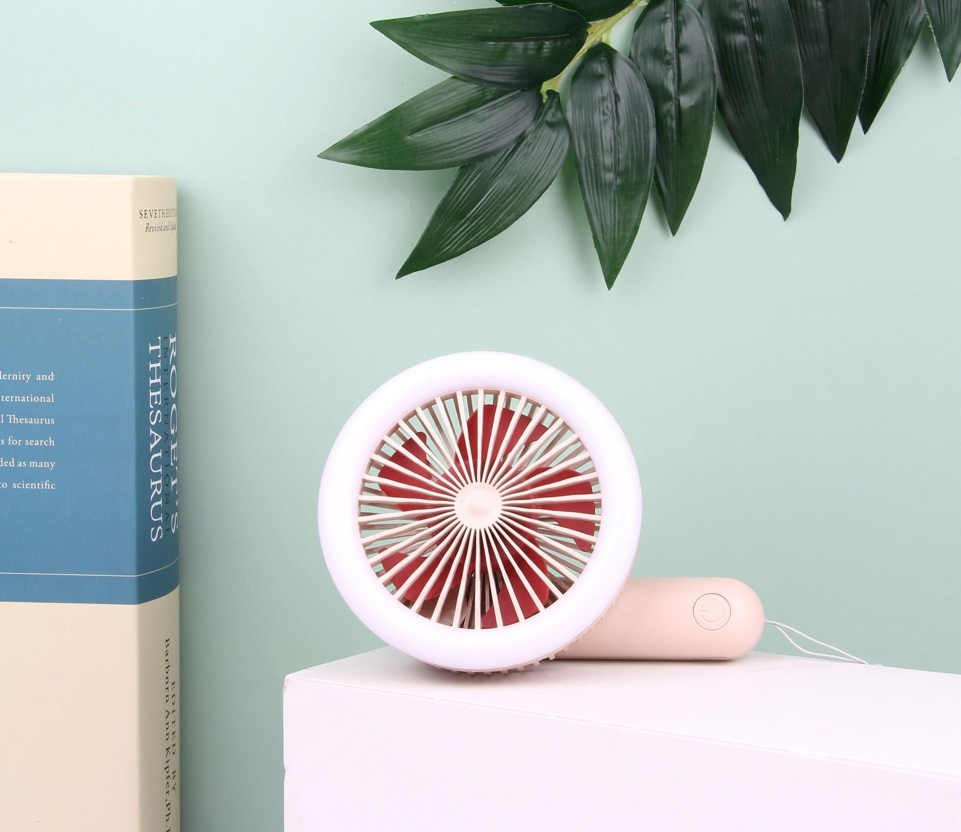 Harrow Rechargeable Personal Hand Fan USB Portable Compact Adjustable Speed