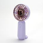 Portable Mini Hand Fan USB Rechargeable With Carrying Strap Unisex