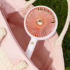 Portable Mini Fan USB Rechargeable Adjustable Speed Compact Personal Handheld Fan