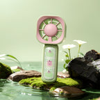 Portable Square Mini Fan Rechargeable Compact Personal Cooling USB