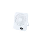 Portable USB Rechargeable Personal Fan Lightweight Foldable with LCD Display and Adjustable Speeds