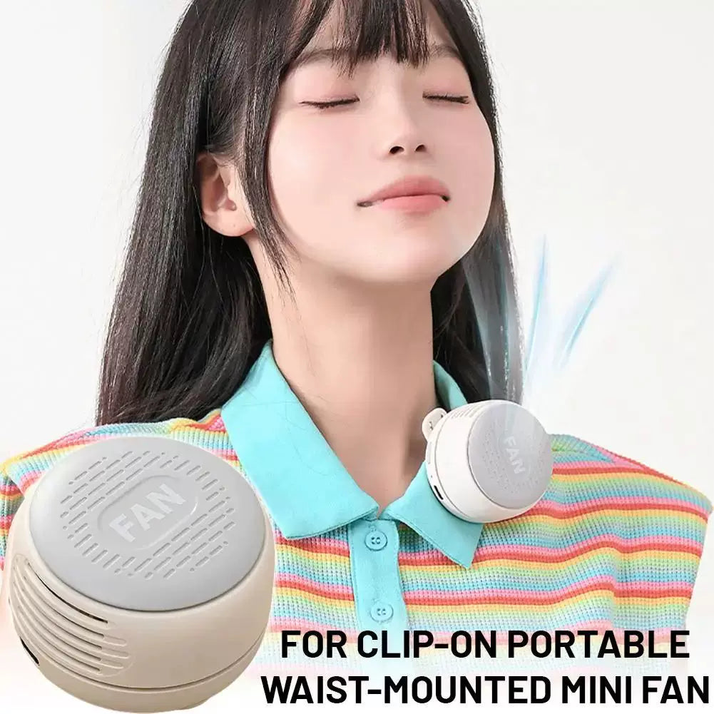 Portable USB Rechargeable Personal Fan Compact Adjustable Louvers Quiet Operation