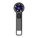Handheld Cooling Fan with Smart Temperature Display Rechargeable Portable