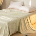 Bowlift Women Satin Bedspread Soft Elegant Bedroom Coverlet