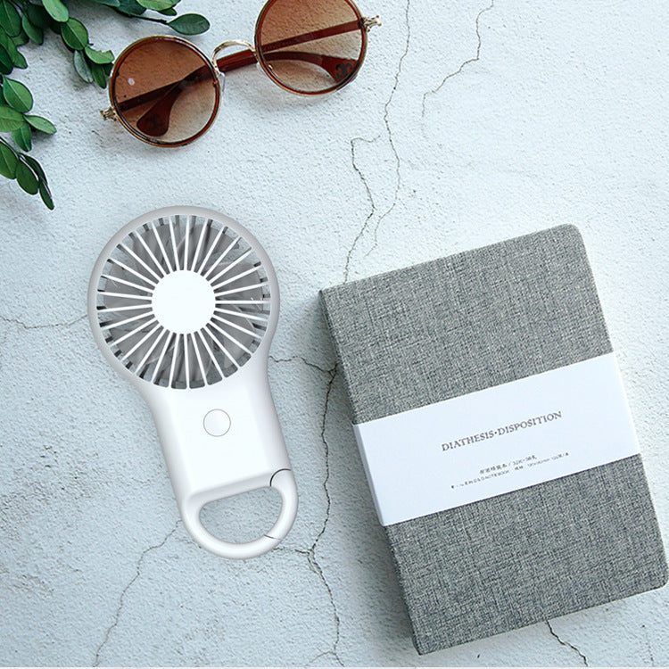 Harrow Portable Handheld Fan Rechargeable Battery Lightweight Quiet Motor Multiple Speeds