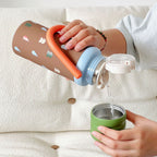 Women’s BPA-Free Plastic Water Bottle with Leak-Proof Stylish Lid and Handle
