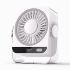 Portable Desk Fan Harrow Compact Lightweight Quiet Operation Adjustable Speed