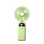 Portable Handheld Fan Rechargeable Battery Compact Lightweight with Multiple Speeds
