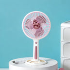 Portable Handheld Fan with Adjustable Tilt USB Rechargeable Lightweight Quiet Operation