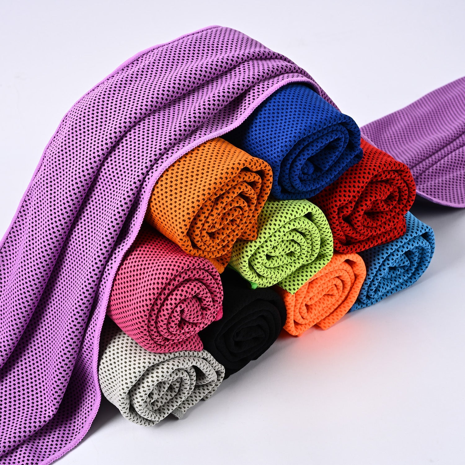 Ladies Multifunctional Microfiber Towel Quick-Dry Breathable Mesh Design