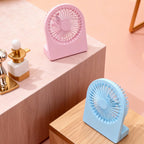 Portable USB Fan with Adjustable Tilt Quiet Operation Compact and Lightweight for Home Office Travel