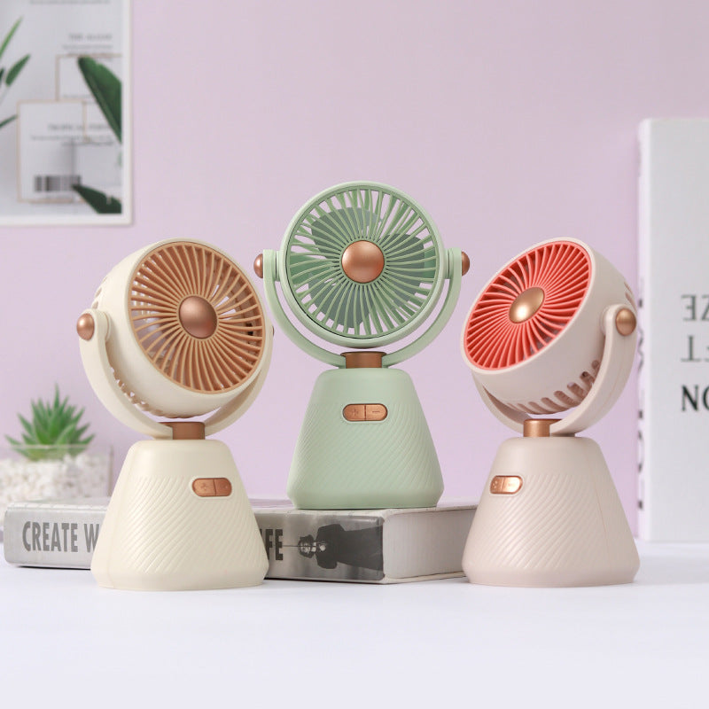 Portable Mini Fan USB Powered Flexible Tilt Quiet Operation Compact Design
