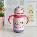 Children’s Spill-Proof Cup with Handles and Playful UFO Design BPA-Free Plastic