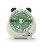 Women's Table Fan Portable Quiet Panda Design Decorative Cooling Fan